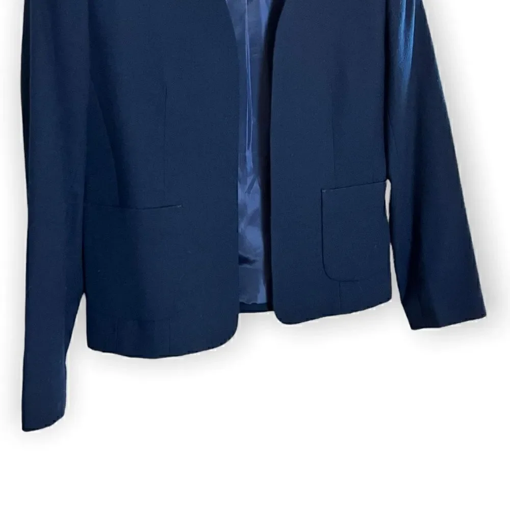 Talbots Wool Fully Lined Open Front Jacket - Picture 5 of 10